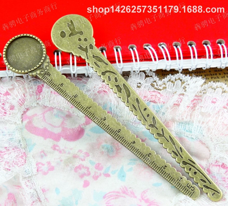 Старинный линейка, аксессуар, 6 грамм, DIY, 20 мм, 10 штук