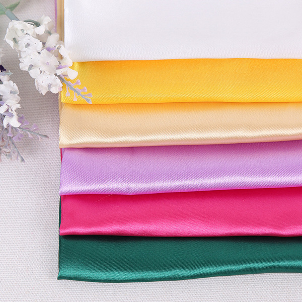 50*75 Light -colored diced simulation silk decoration fabric with…