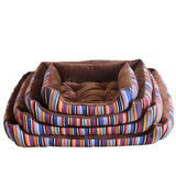 Дома домашнего питомца Тедди Пудель Золотой ретривер Большой собачьи домашние принадлежности поддерживают цельный выпуск волос Удобная дышащая ткань