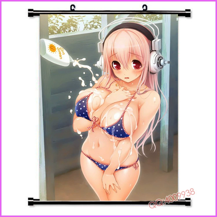 Оптовая продажа анимационных периферий SUPER SONICO, висущее полотно-картина с подвесом