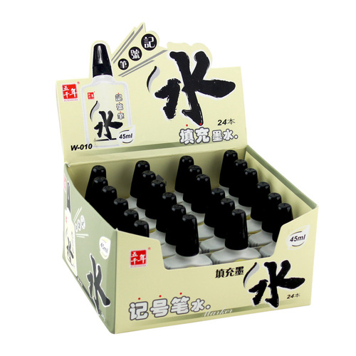 Five Thousand Years Marker Ink W-010 Marker Refill 45ml available in black, red and blue colors