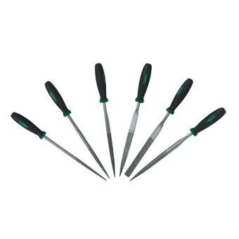 Wynn Power of the lion Double color Plastic handle Diamond file 6 Set of parts Diamond file Diamond file Needle files W0490