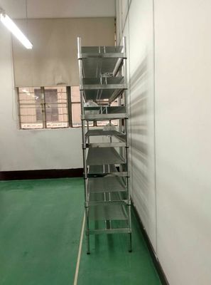 Yu Heng goods shelves customized SMT Tray support Chrome plated shelf Barring material