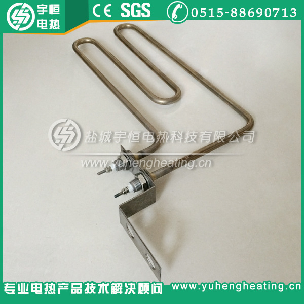 带固定接线片异型加热管
