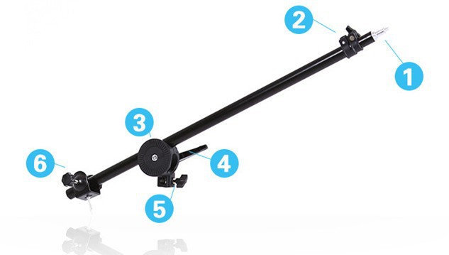 摄影器材 淘宝模特拍照摄影顶架悬臂架横杆架厂家直销