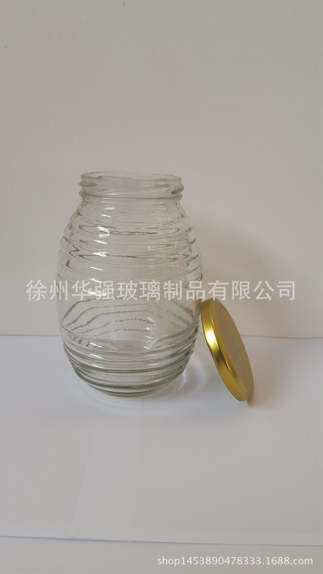 厂家批发500g蜂蜜玻璃瓶1000g方形透明密封罐头瓶 酱菜