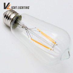 Bulk ST64 LED Edison Bulb E27 220V 8W Creative Decor Glass Nipple Type