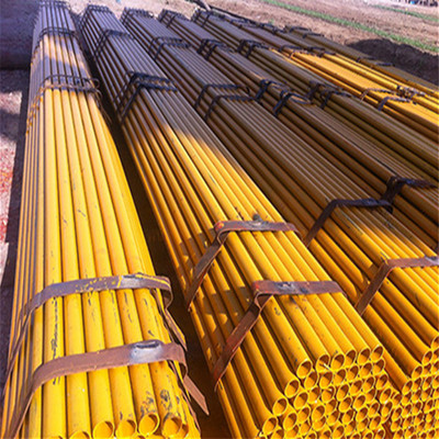 厂家直供 建筑架子管  防护脚手架油漆钢管  建筑工地脚手架管