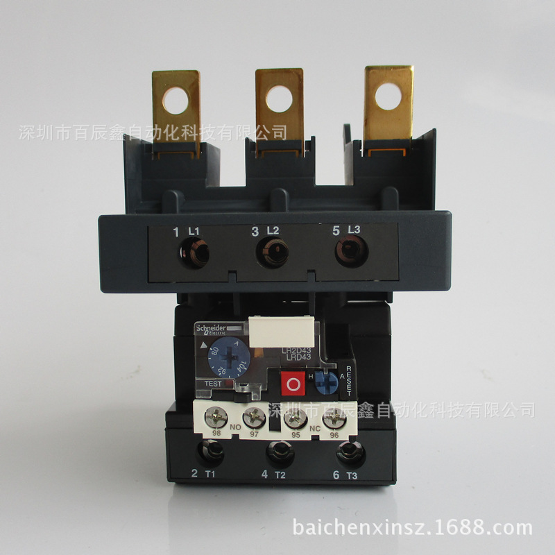 现货LR9F5371原装施耐德 热过载继电器LR9-F5371