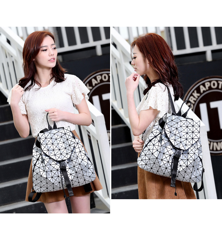 银色拼接背包_08