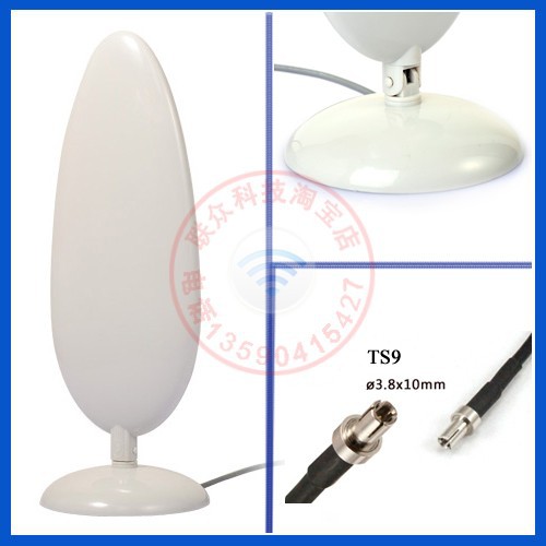 3G 28DB华为中兴天线MF633 MF645 MF633 E392增强稳定信号TS9接头