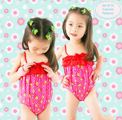 Children's cute swimwear