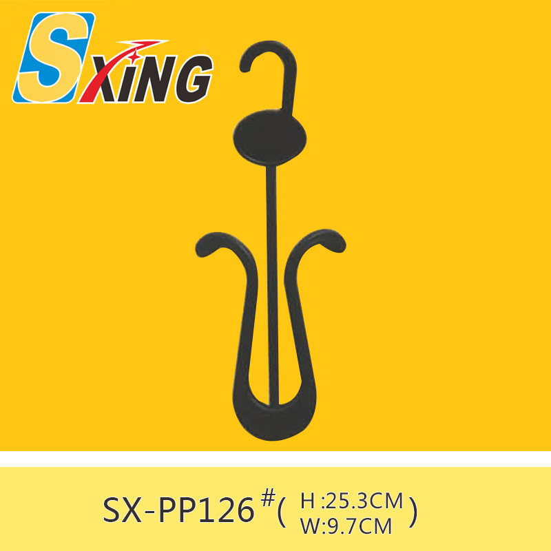 厂家供应 黑色SX-PP126人字拖鞋挂钩鞋挂钩
