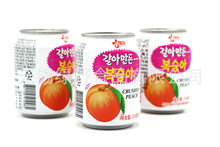 韓國原裝進口海太桃果粒桃汁飲料238ML*12*6