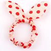 Korean version of rabbit ears, rope hair accessories, hair with hair melaces online store gift 2 yuan jewelry shop goods wholesale