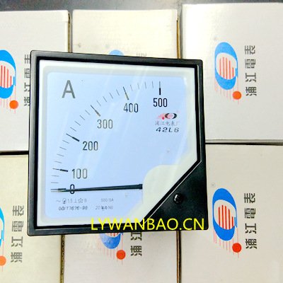 中频炉仪表机械指针交流电流表头42L6 300/5 400/5 500/5