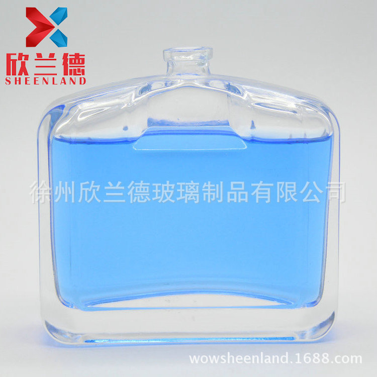 供应香水瓶  80ML 高白料透明玻璃瓶香水瓶