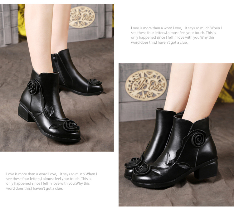 Bottes femme TRANQUILLEMENT en En cuir - Ref 3355123 Image 35