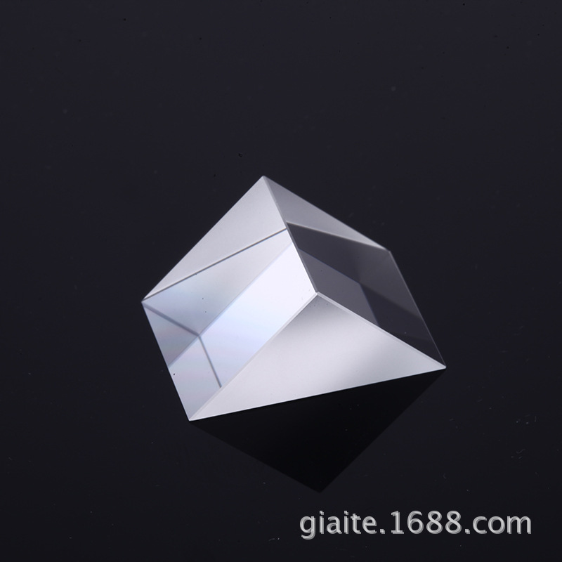 厂家定制生物识别指纹棱镜，液体分析仪专用等腰开槽棱镜