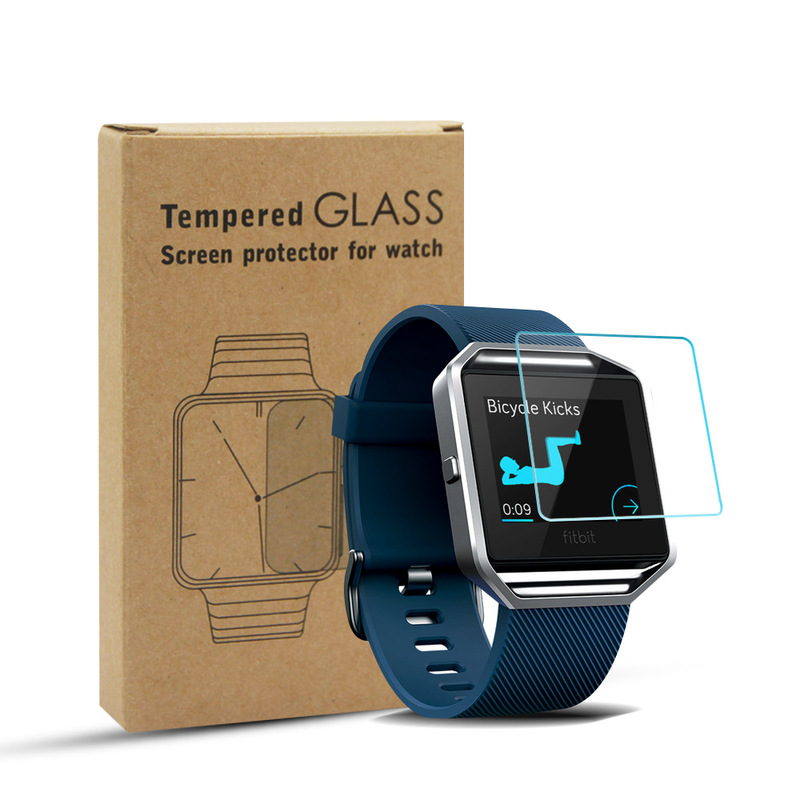 For fitbit versa2 Watch Tempered Film surge Arc Tempered Glass Film fitbit blaze