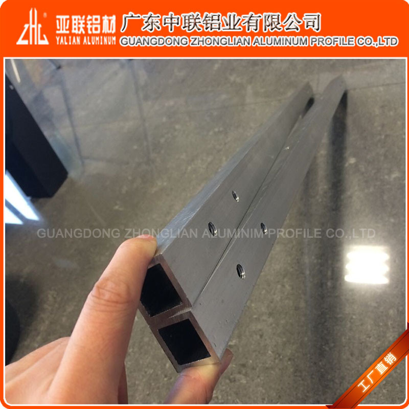 加工挤压铝合金方管 6063-T5铝管数控CNC深加工 铝制品