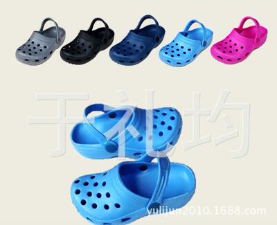 [Spot wholesale]classic family Family portraits Round Garden slipper Garden hole shoe Antiskid Nurse Shoes