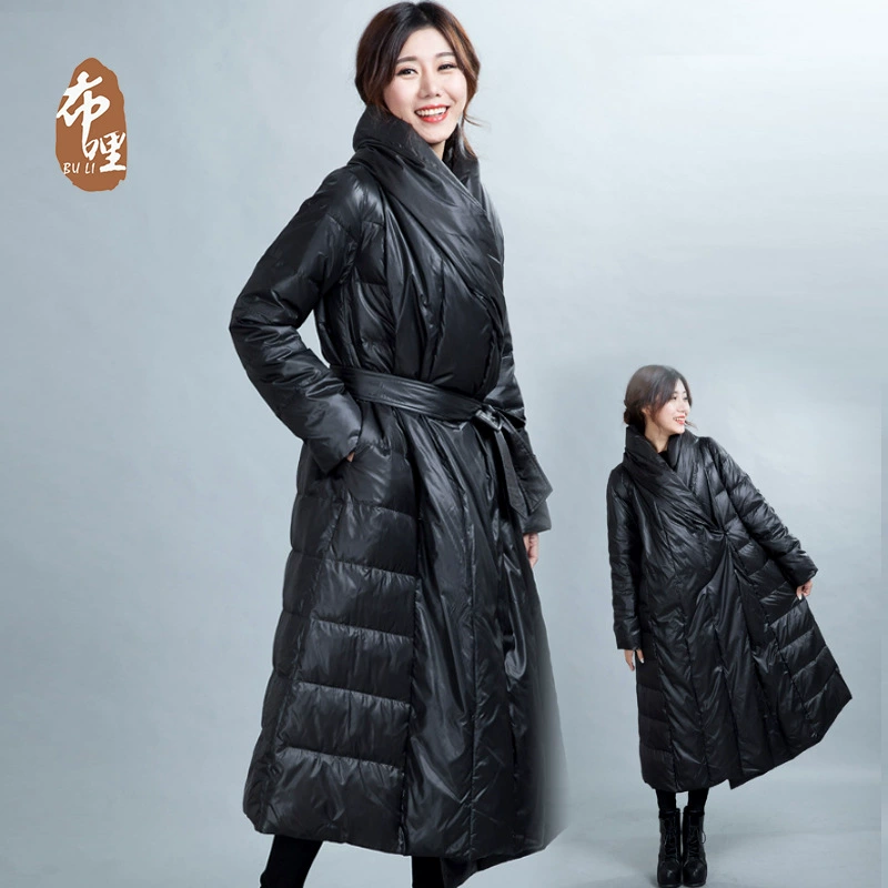 布哩 Genuine fashionable long winter down jacket