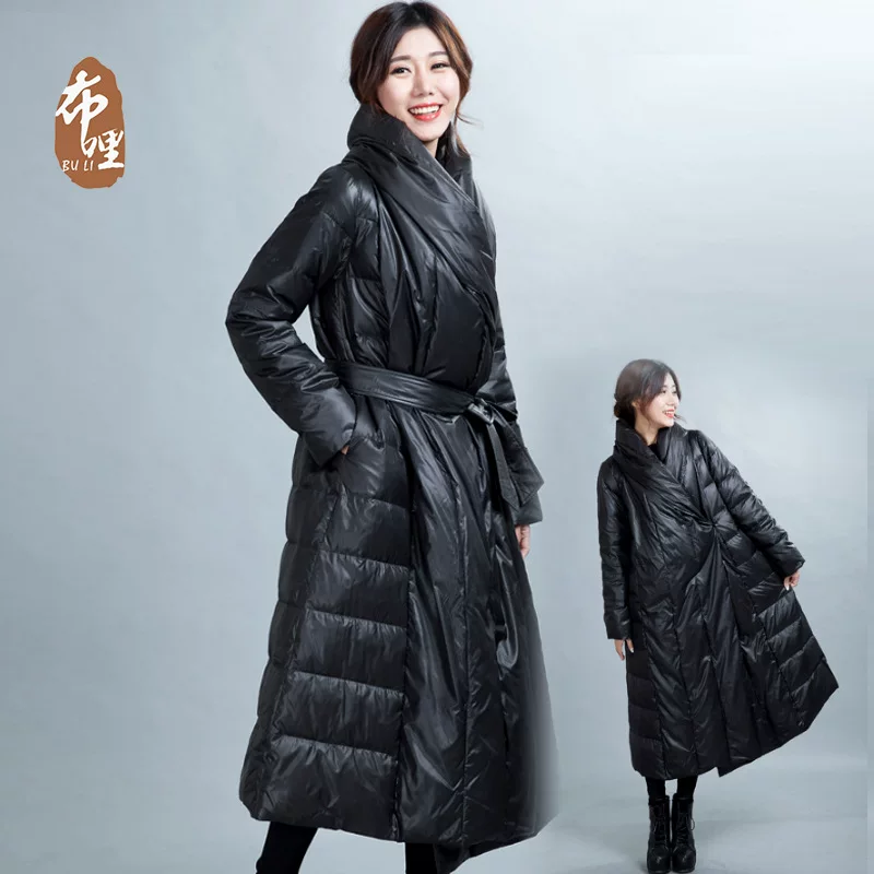 布哩 Genuine fashionable long winter down jacket