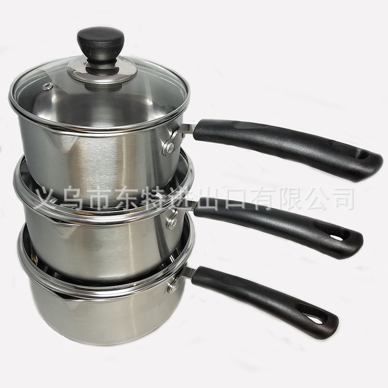 Stainless steel spout, thickened milk pot, mini pot for cooking noodles, non-stick hot milk pot, induction cooker, gas universal detail image 3
