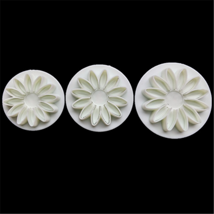 3pcs菊花弹簧模具 T004,