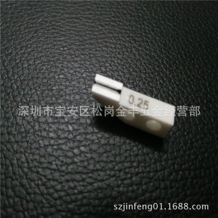 慢走丝配件 牧野机全陶瓷眼模N102导丝嘴L型 原厂6EC80404