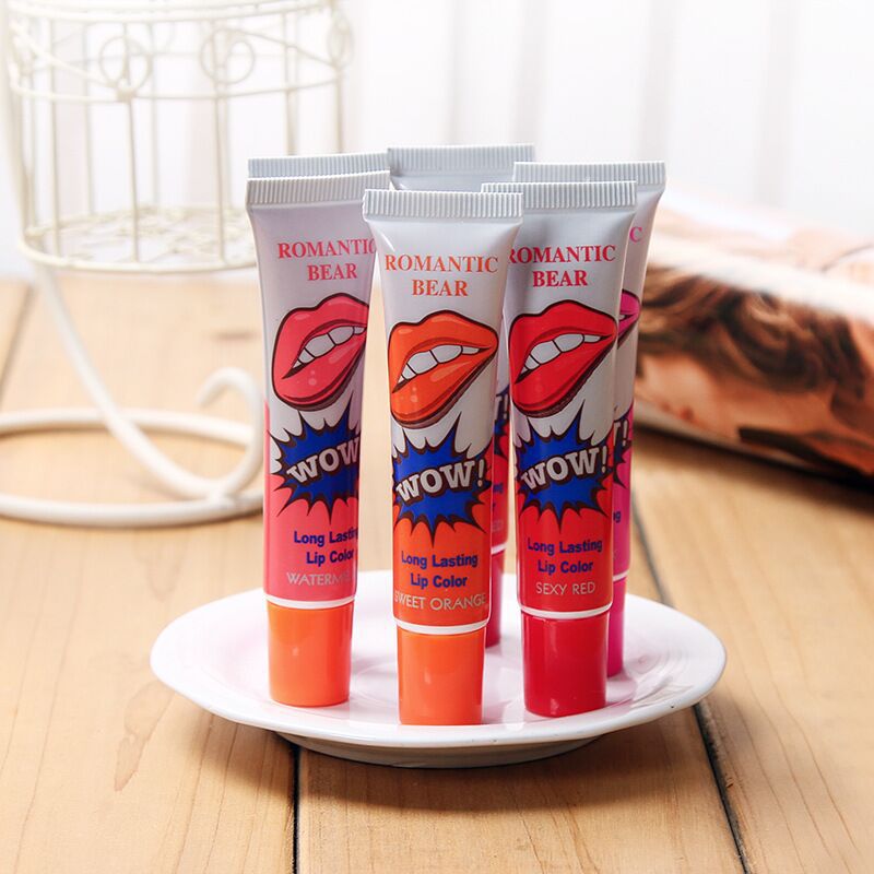 Tear-off lip gloss moisturizing lip glos...