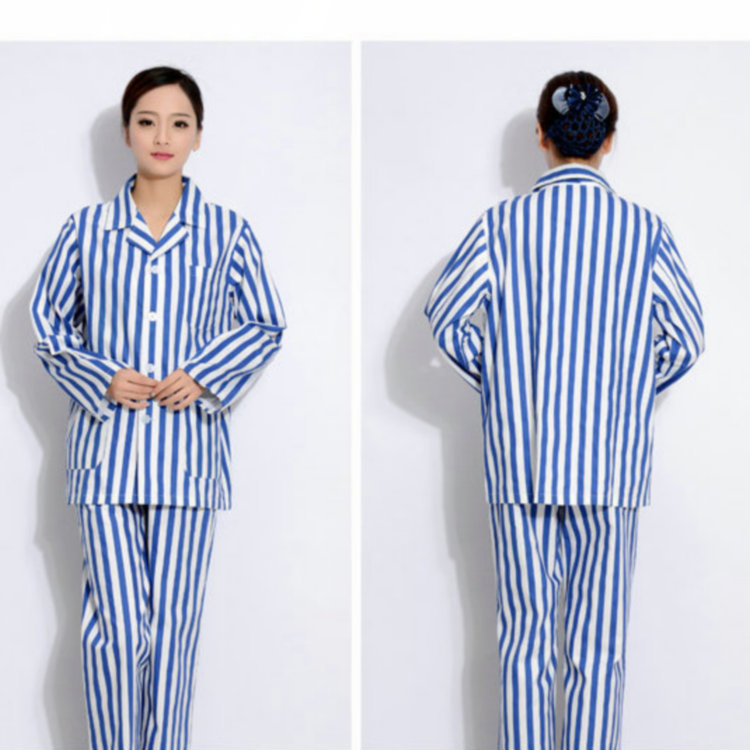 供应高干病房病号服 病员服 印花全棉加厚患者服 穿上早日康复-阿里巴巴