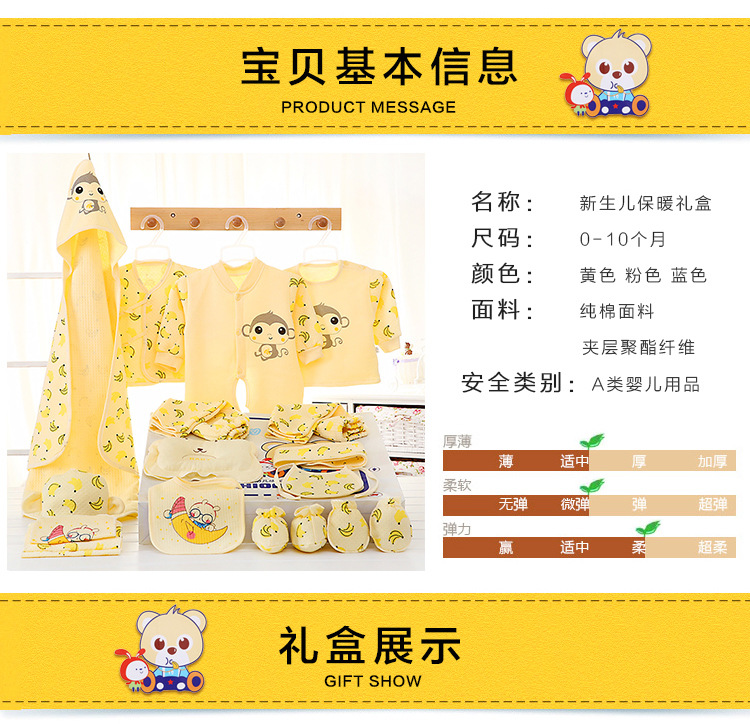 Coffret cadeau pour nouveau-né - Vêtements + Accessoires - Ref 1957853 Image 10