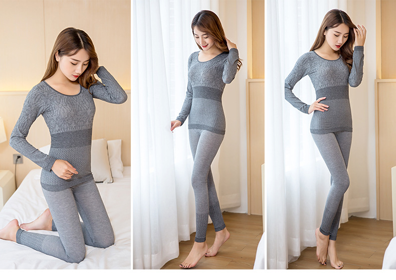 Sous-vêtement chaud jeunesse simple en spandex - Ref 749298 Image 38