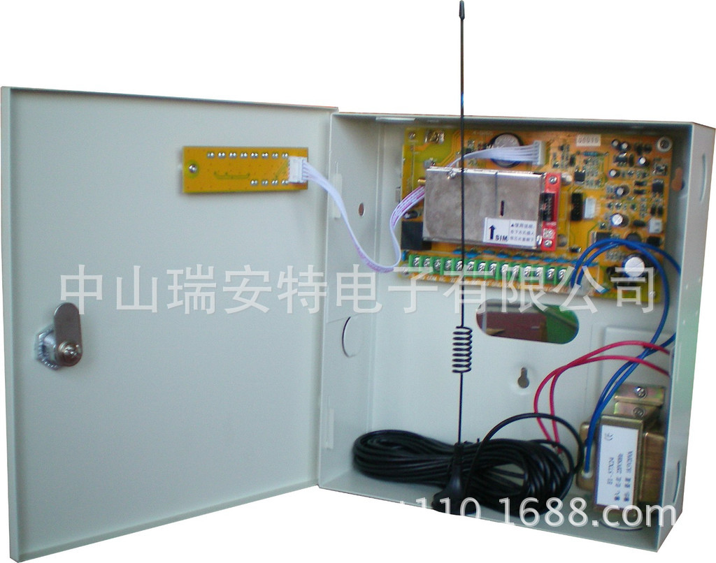 GSM语音报警，电话语音报警，GSM双网报警，8有线16无线报警主机