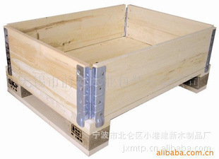 超市托盘  带荷叶合页托盘   叠加托盘