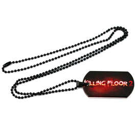 游戏周边Killing Floor 2杀戮空间2狗牌项链吊坠外贸饰品挂件批发