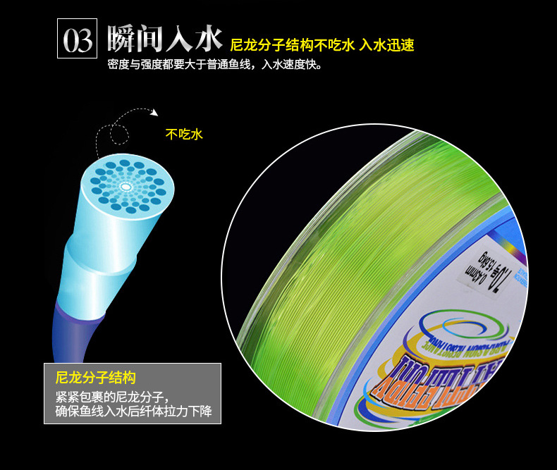 battle尼龙线100米鱼线_13