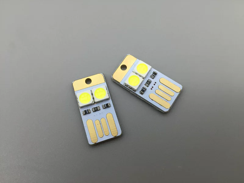 Mini Creative LG Light Source USB Mobile Light Lights double -sided can be inserted double -sided and inserted small fat pier USB light