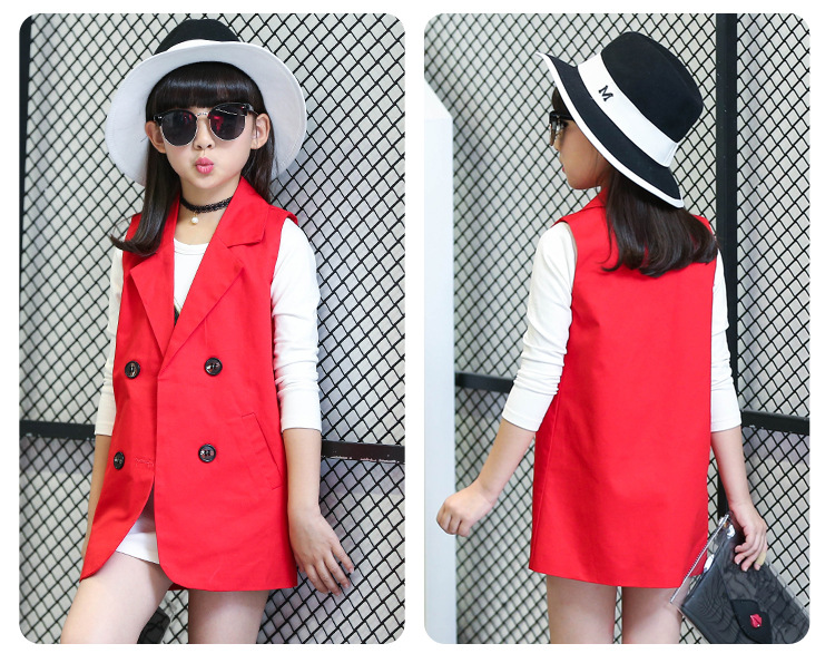 Gilet fille en coton - Ref 2070687 Image 20