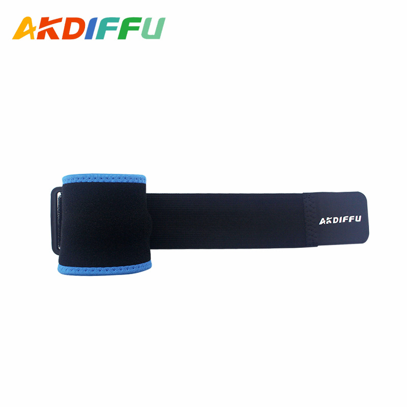 Aikedifei presurizado pulsera de silicona negro ajustable pulsera baloncesto levantamiento de pesas equipo de protección al por mayor
