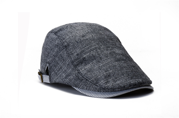 Verstellbare karierte Ivy Newsboy-Baskenmütze für Damen, Jugend, Mädchen, flache Kappe, Gatsby Cabbie, Golfmütze, modisches Accessoire – Detail 6