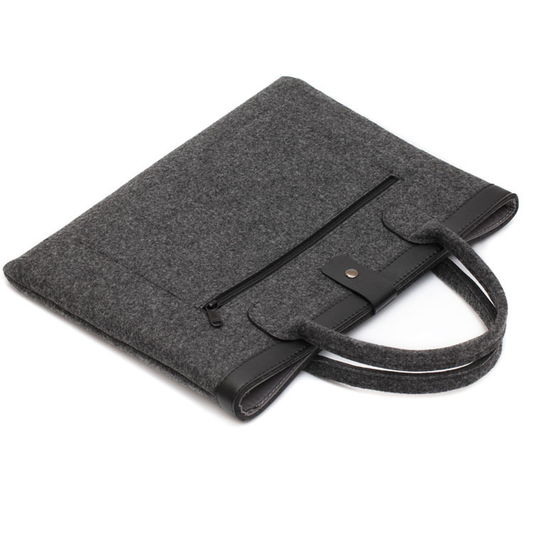 厂家批发毛毡包 手提毛毡电脑包 笔记本内胆包 可按需毛毡包