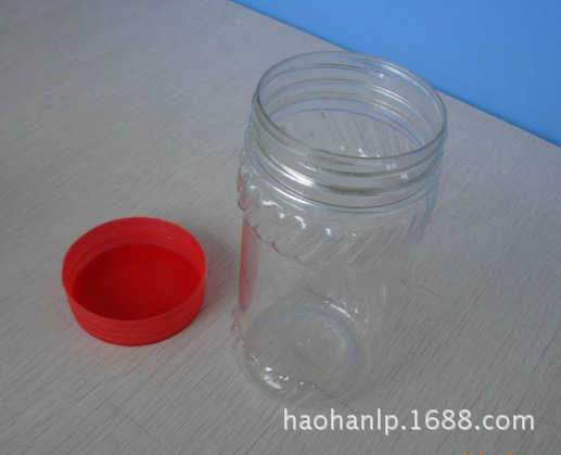 供应pet塑料瓶透明广口塑料瓶 聚酯瓶 蜂蜜塑料瓶 糖果瓶子