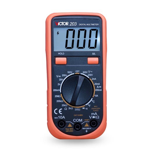 Victor/胜利 数字万用表VICTOR 203