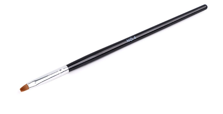 Dụng cụ làm móng tay Bút Bút đặc biệt Quang trị liệu Bút quang trị liệu Flat Gloss Photo Pen White Rod Nail Pen Brush - Công cụ Nail