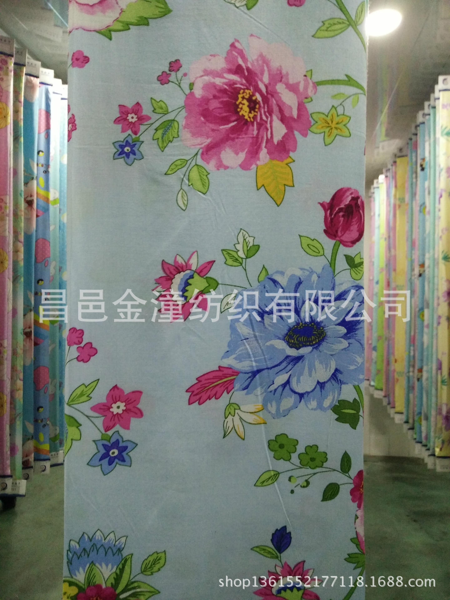 60*60 90*88服装连衣裙时装围裙厨房印花布布料 外贸花型