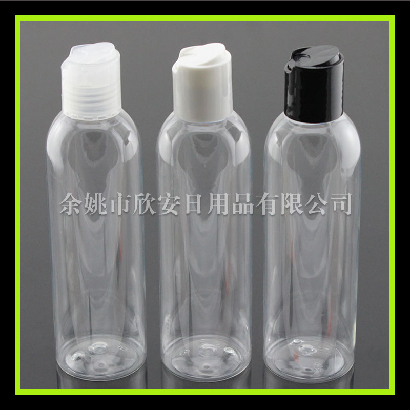 化妆品圆肩瓶200ml千秋盖pet瓶 洗洁精瓶 按压盖瓶200ml护发素瓶