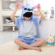 Summer short sleeve cotton cartoon toilet conjoined sleeping Green Dragon pickup cartoon home clothes show wholesale generation home clothes